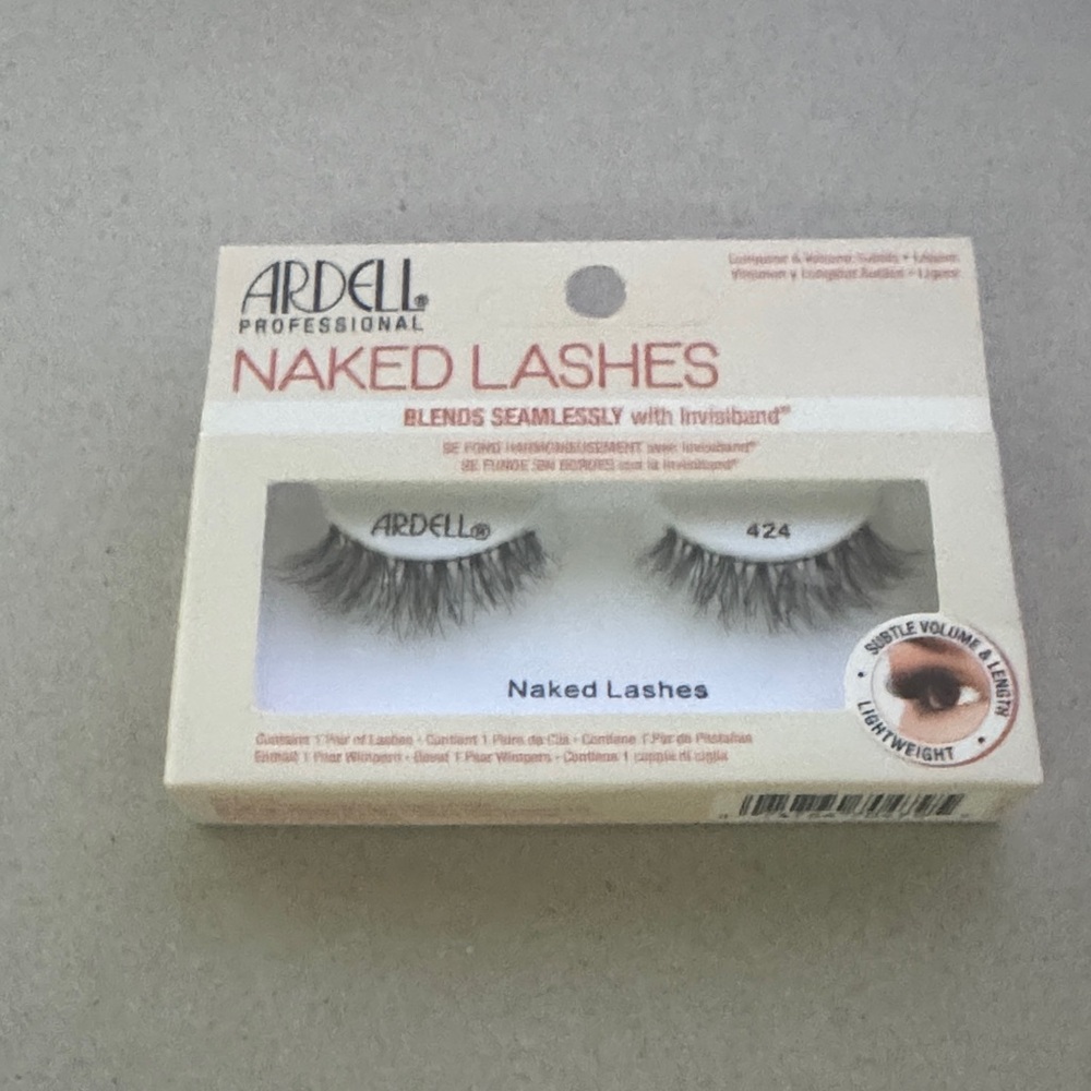 NWT Ardell  Professional Naked Lashes with Invisiband